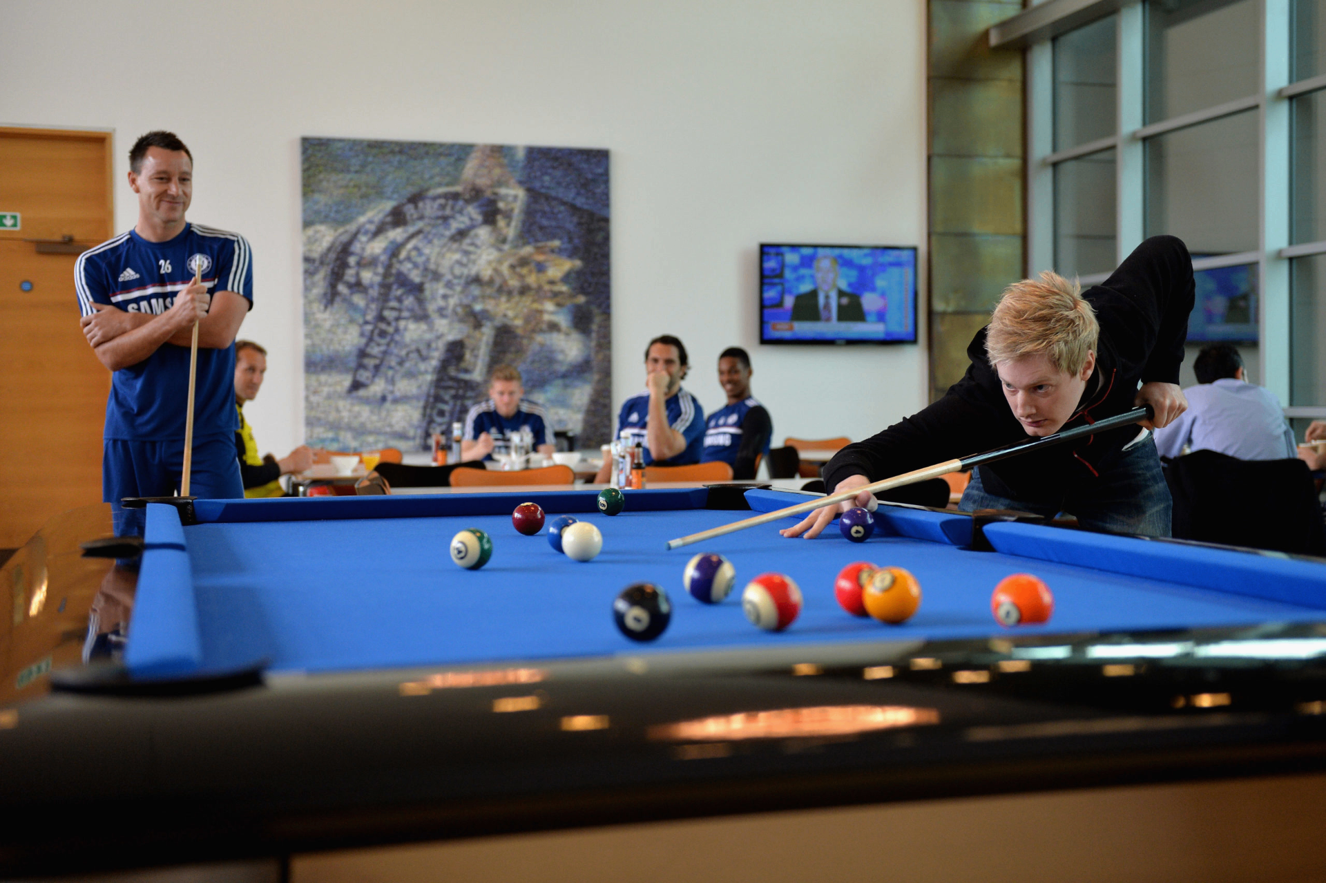 Neil Robertson & John Terry